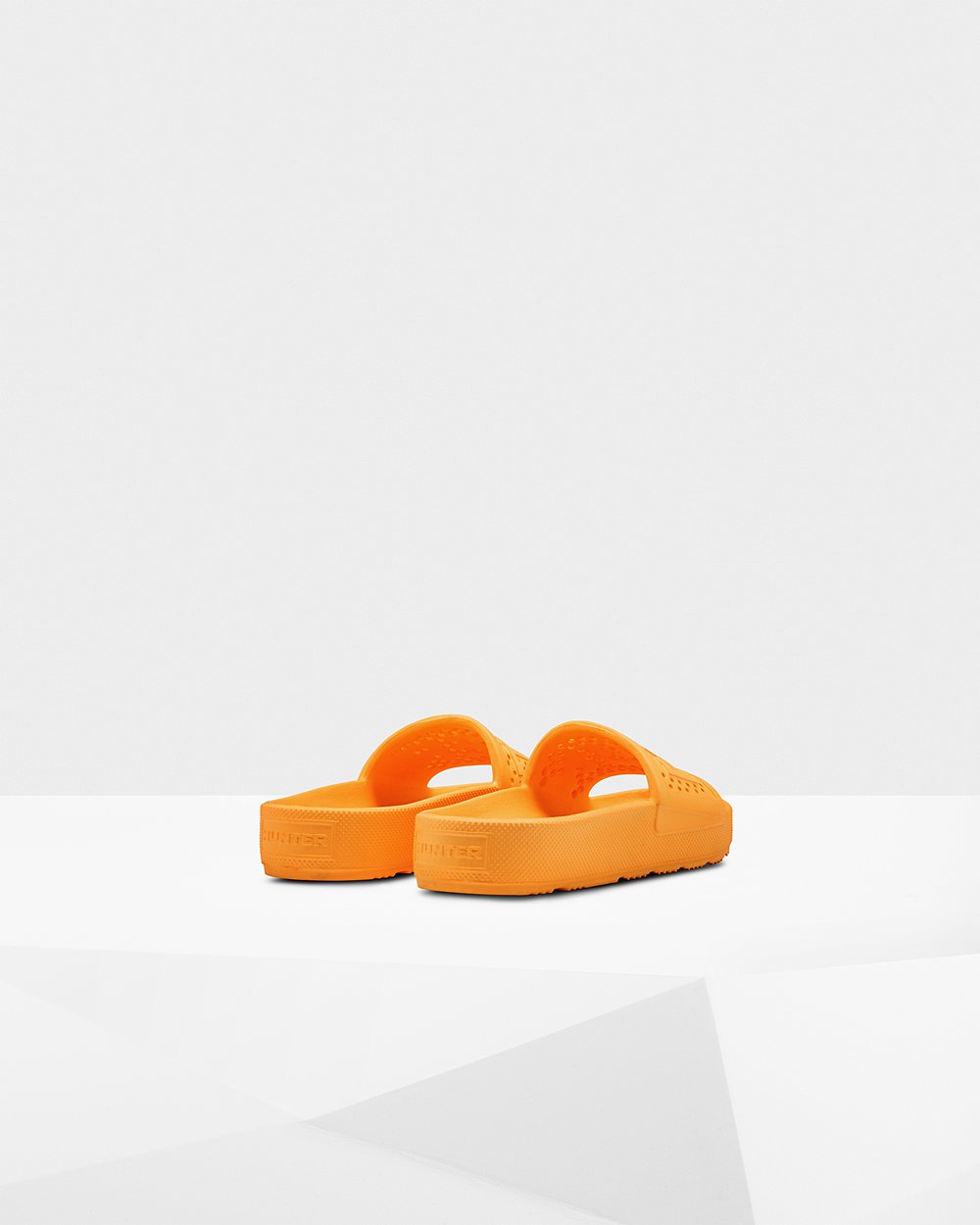 Chinelos Hunter Feminina Laranja - Original Lightweight Moulded - 12BWOYQLE